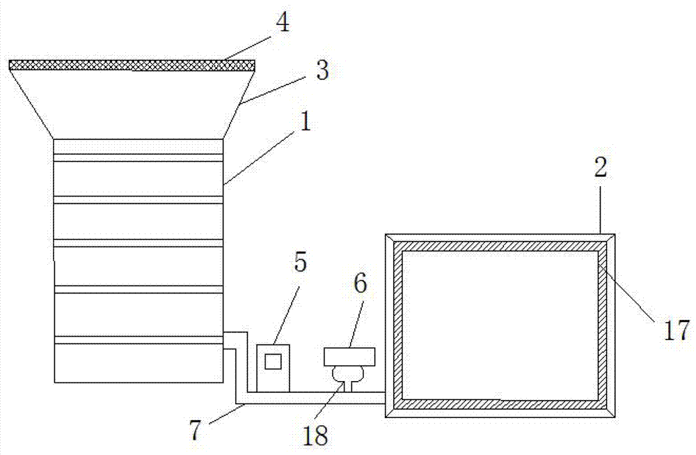 Outdoor water-resource storage device