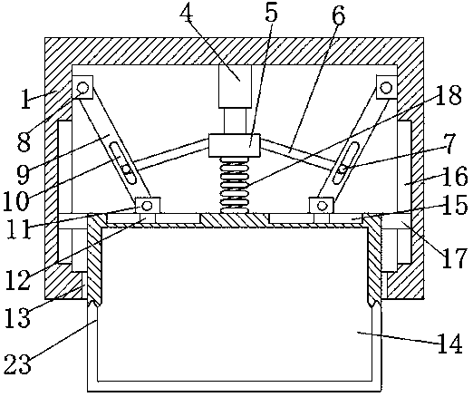 A drying rack for tea processing