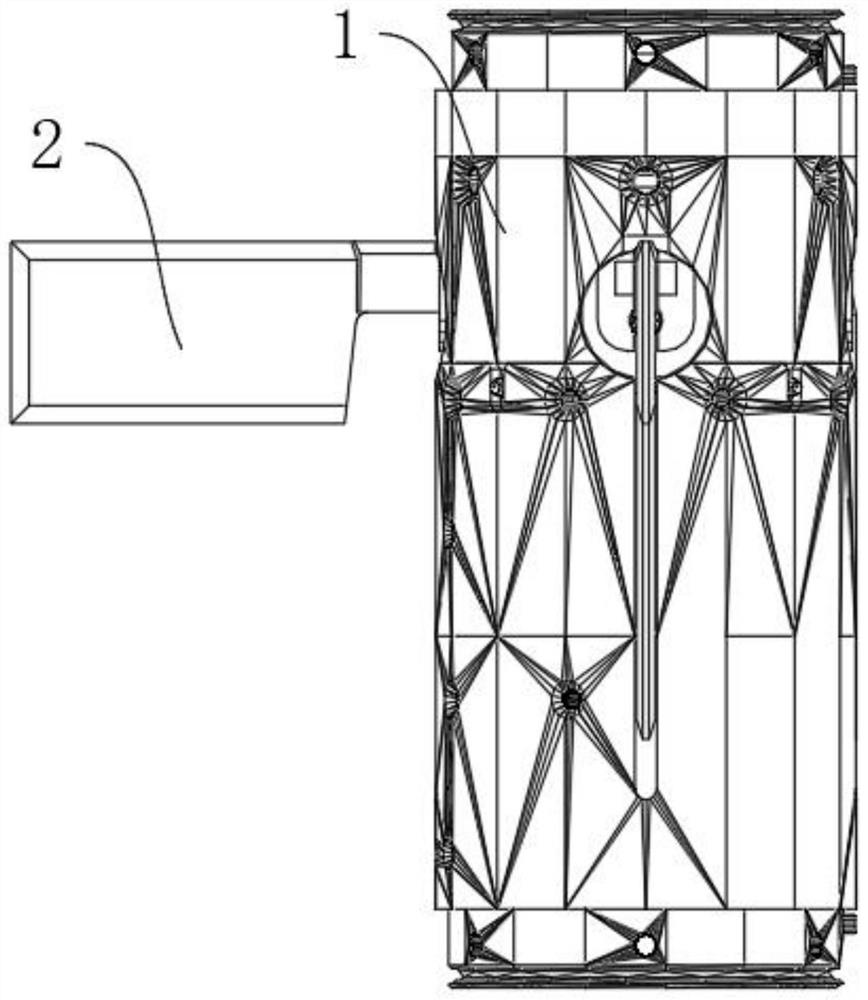 Pop-up mechanism applied to steering engine and steering wing of aircraft