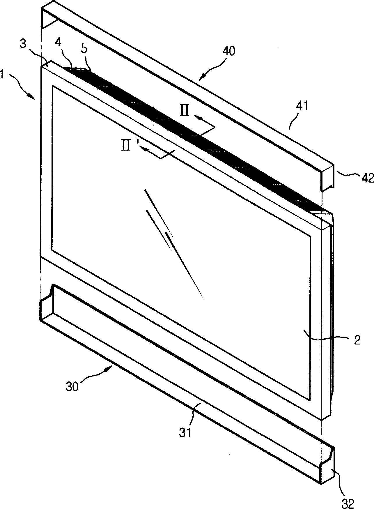 Panel display device and panel display device setting device