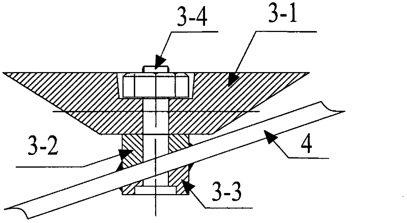 Roller for mixed row cutting tooth coal winning machine