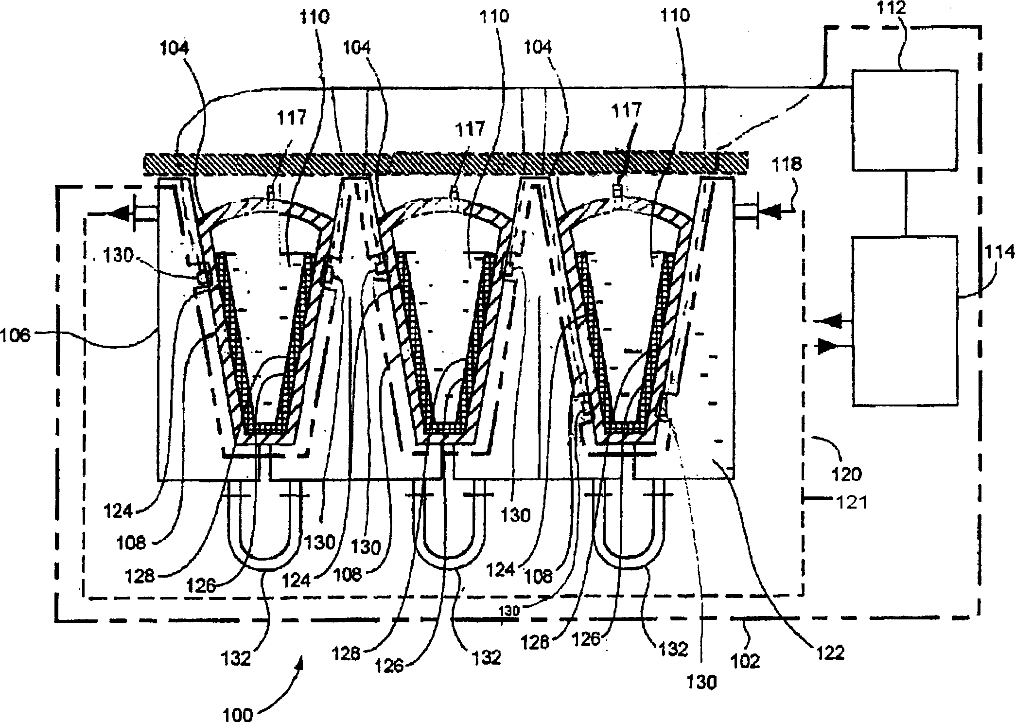 Cryopreservation system with controlled dendritic freezing front velocity and cryopreservation method