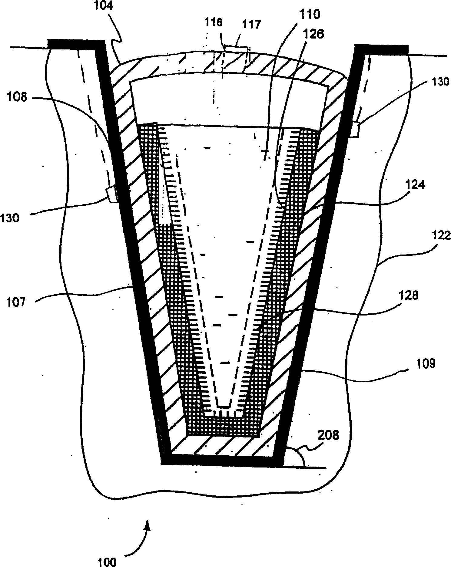 Cryopreservation system with controlled dendritic freezing front velocity and cryopreservation method