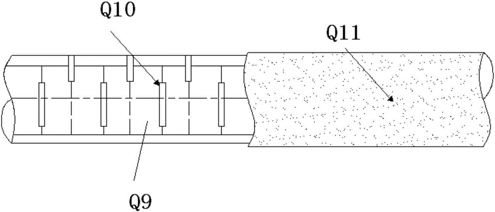 Method for applying horizontal directional drilling to refuse landfill leachate drainage