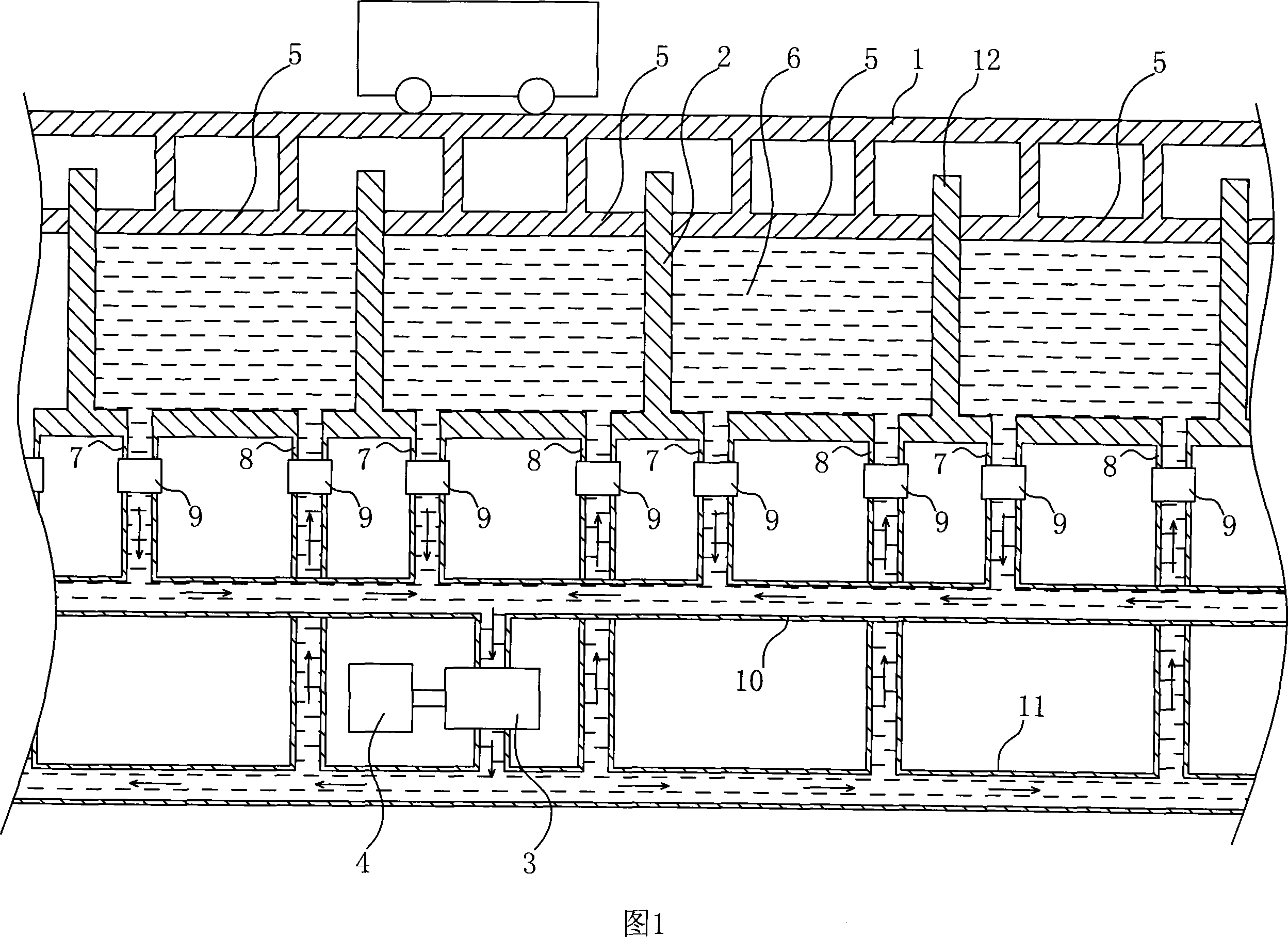 Moving body electric generating apparatus