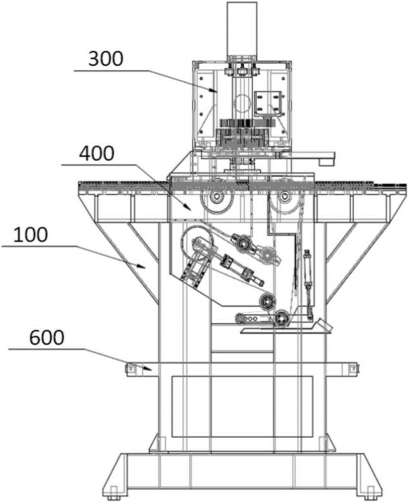 Full-automatic grinding and polishing device