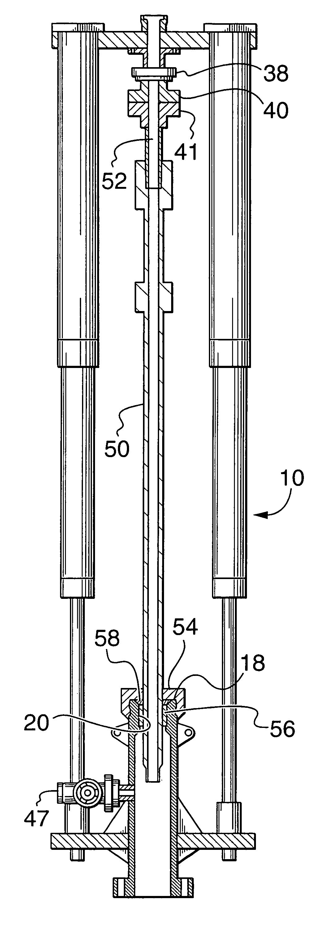 Apparatus for controlling a tool having a mandrel that must be stroked into or out of a well