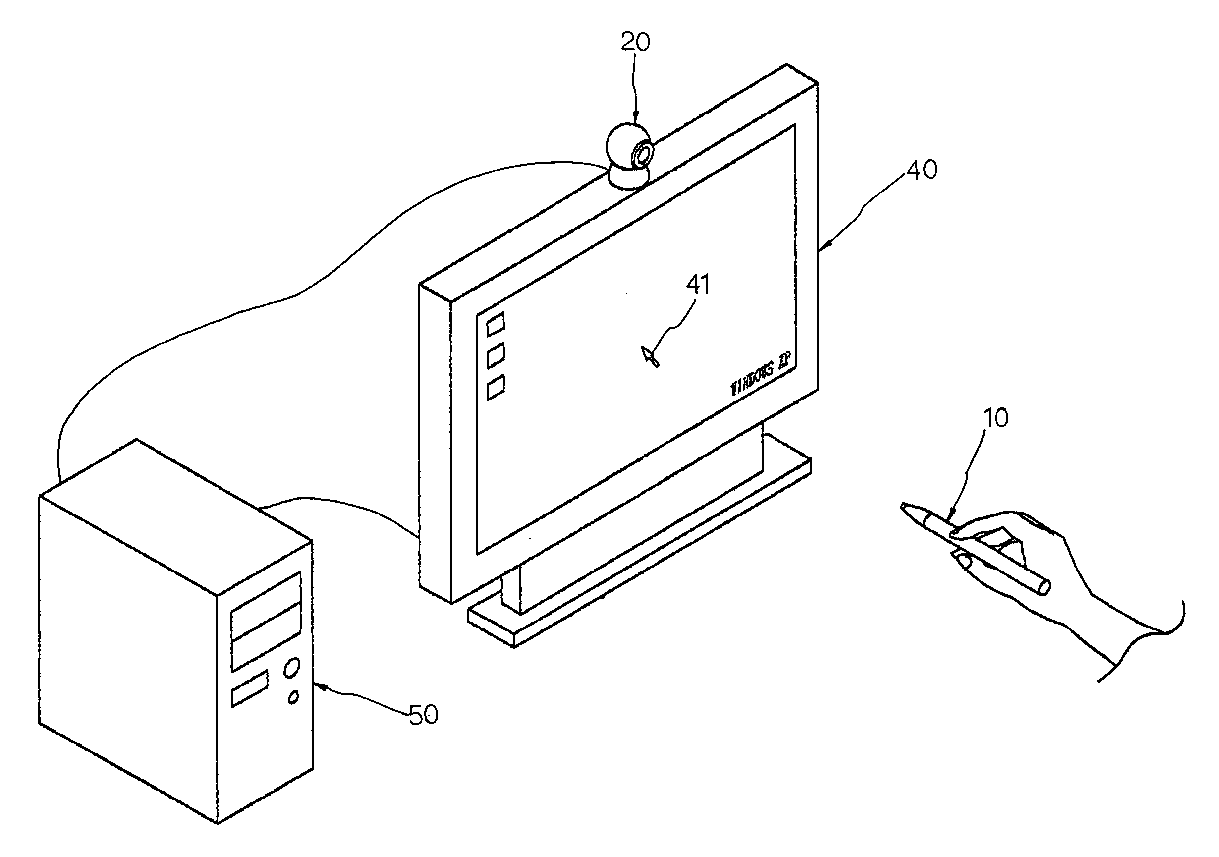 Control method for operating a computer cursor instinctively and the apparatus thereof