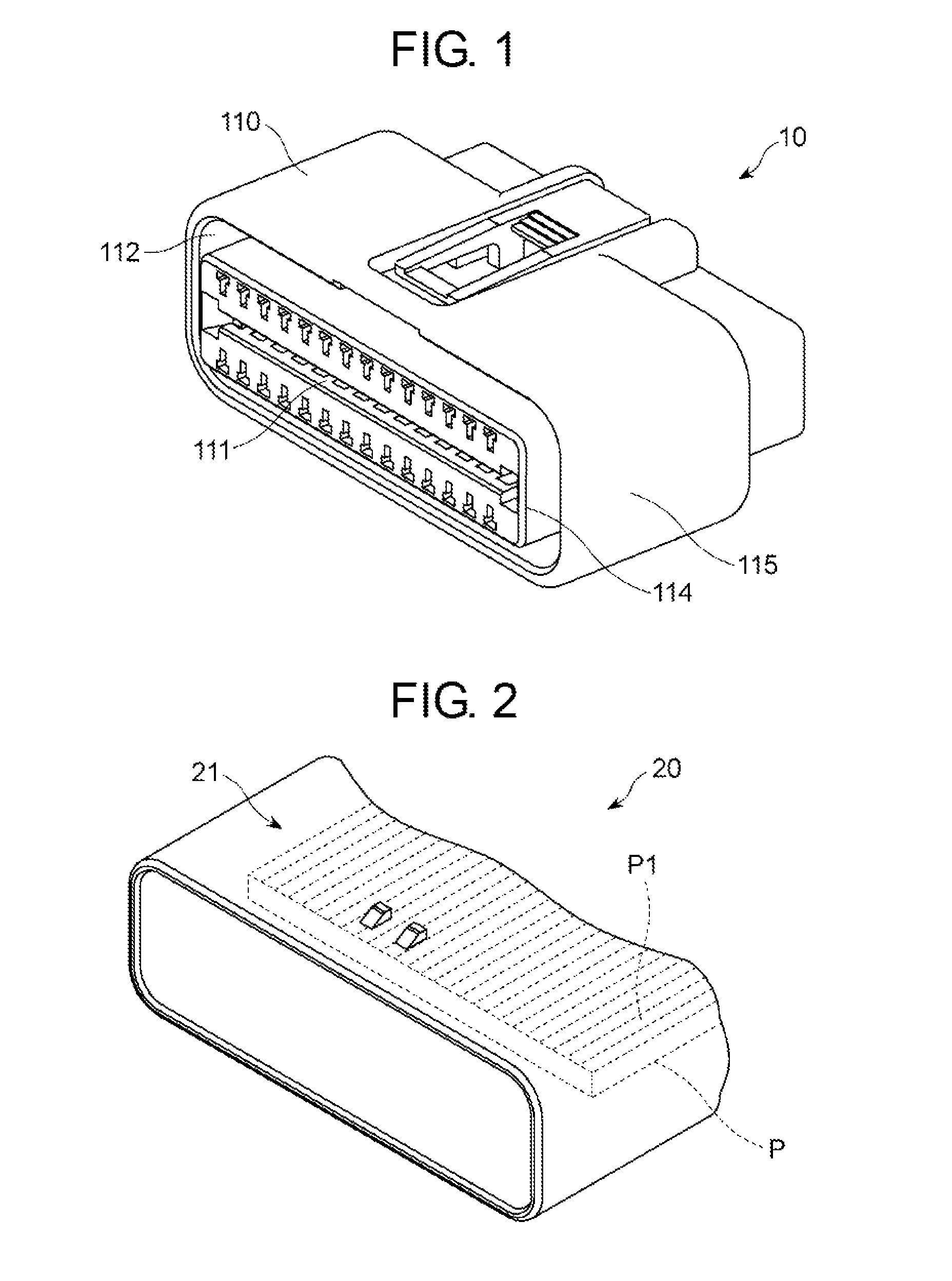 Electrical connector having means to prevent terminal spaces falling apart from a circuit board