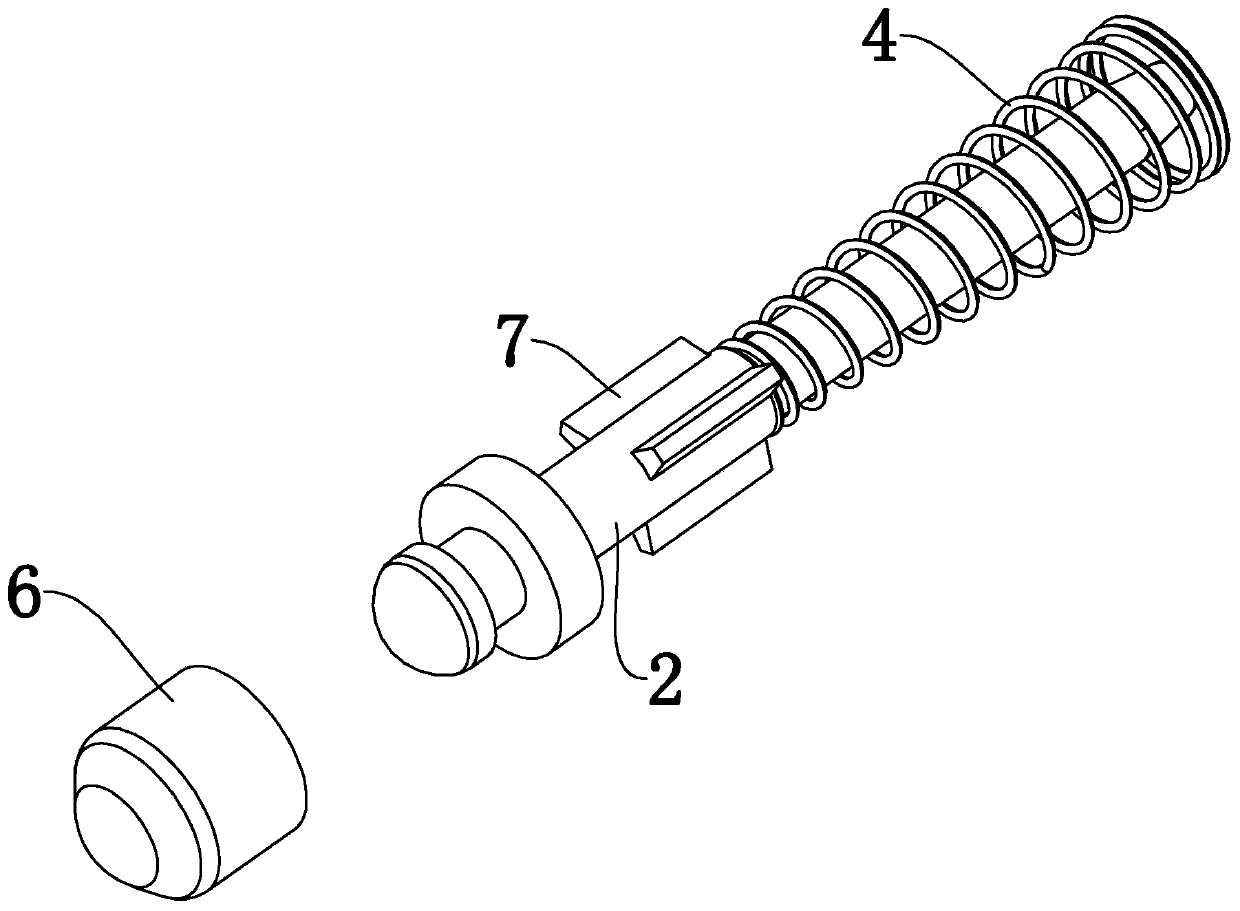 Non-return body assembly applied to electromagnetic pump and anti-blocking electromagnetic pump