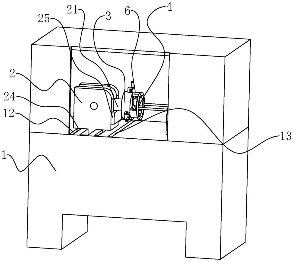 A jig for machining a gear shaft