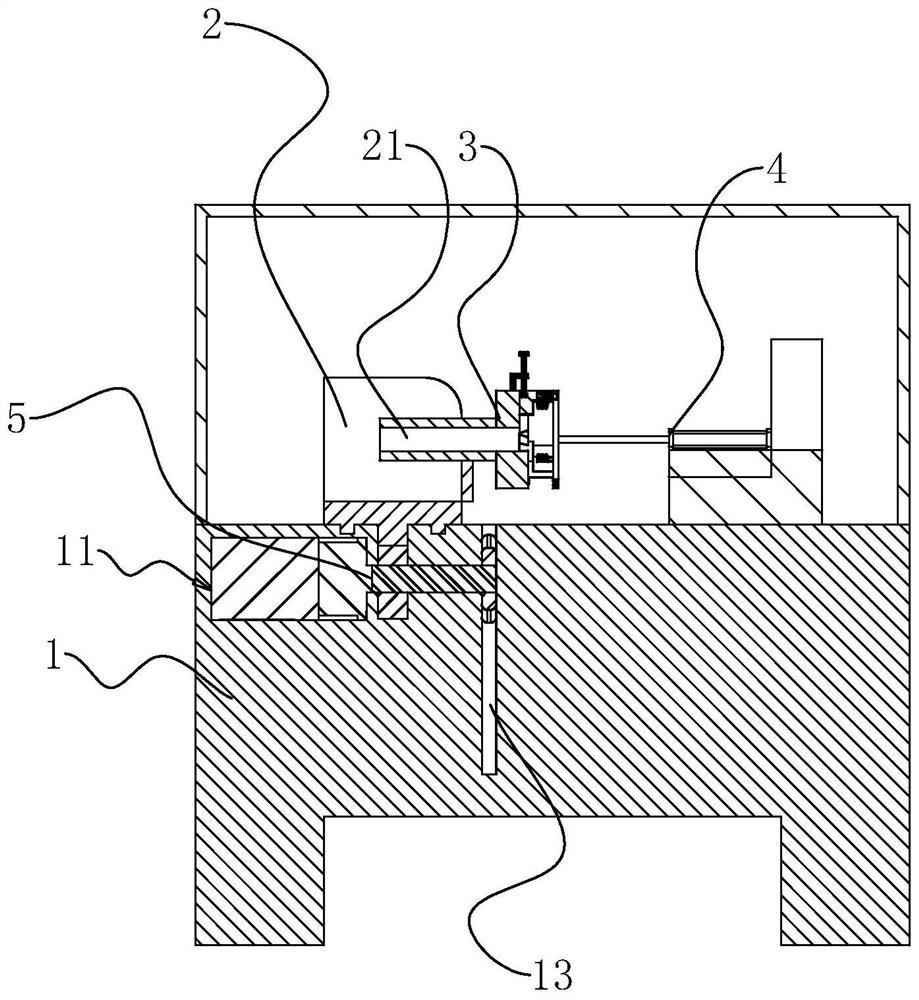 A jig for machining a gear shaft