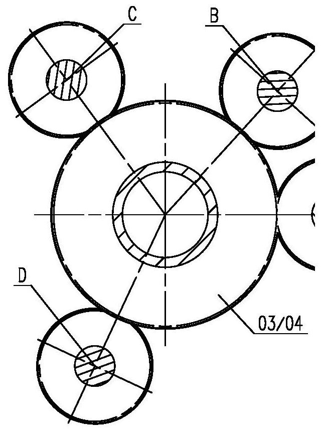 A configurable modular turntable angle measurement and electrical limit composite mechanism