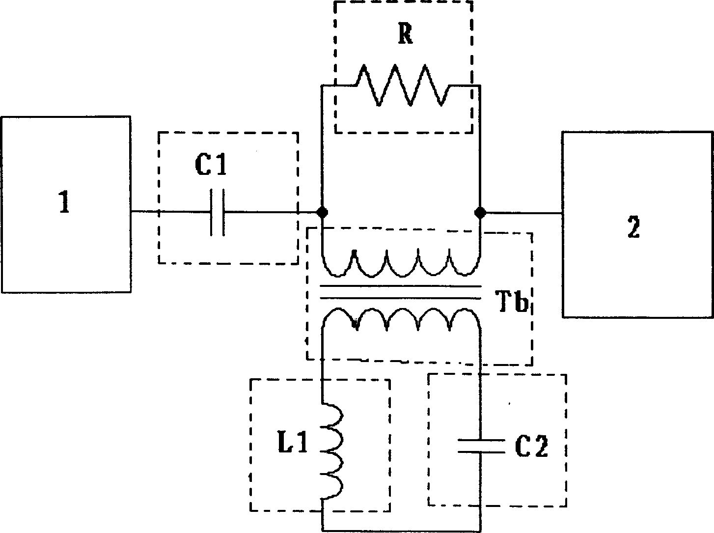 Series capacitor compensating device capable of inhibiting sub-syuchronous resonance of electric network