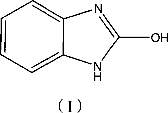 Chemical synthesis method for 2-hydroxybenzimadazoles
