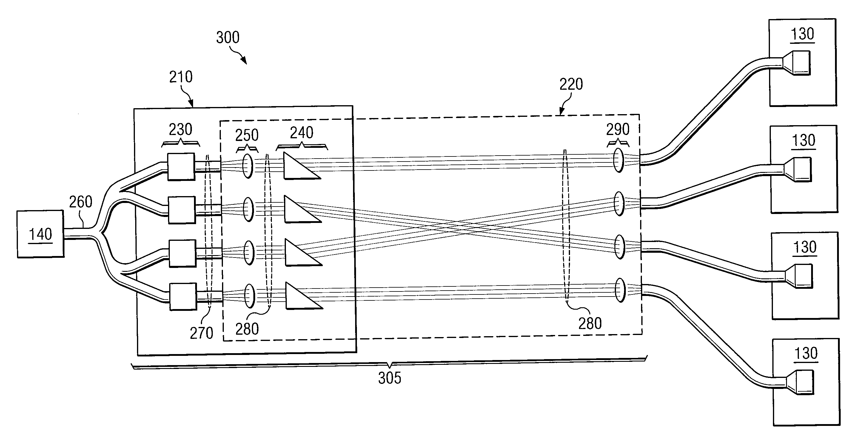 Dynamic Reconfigurable Optical Interconnect System