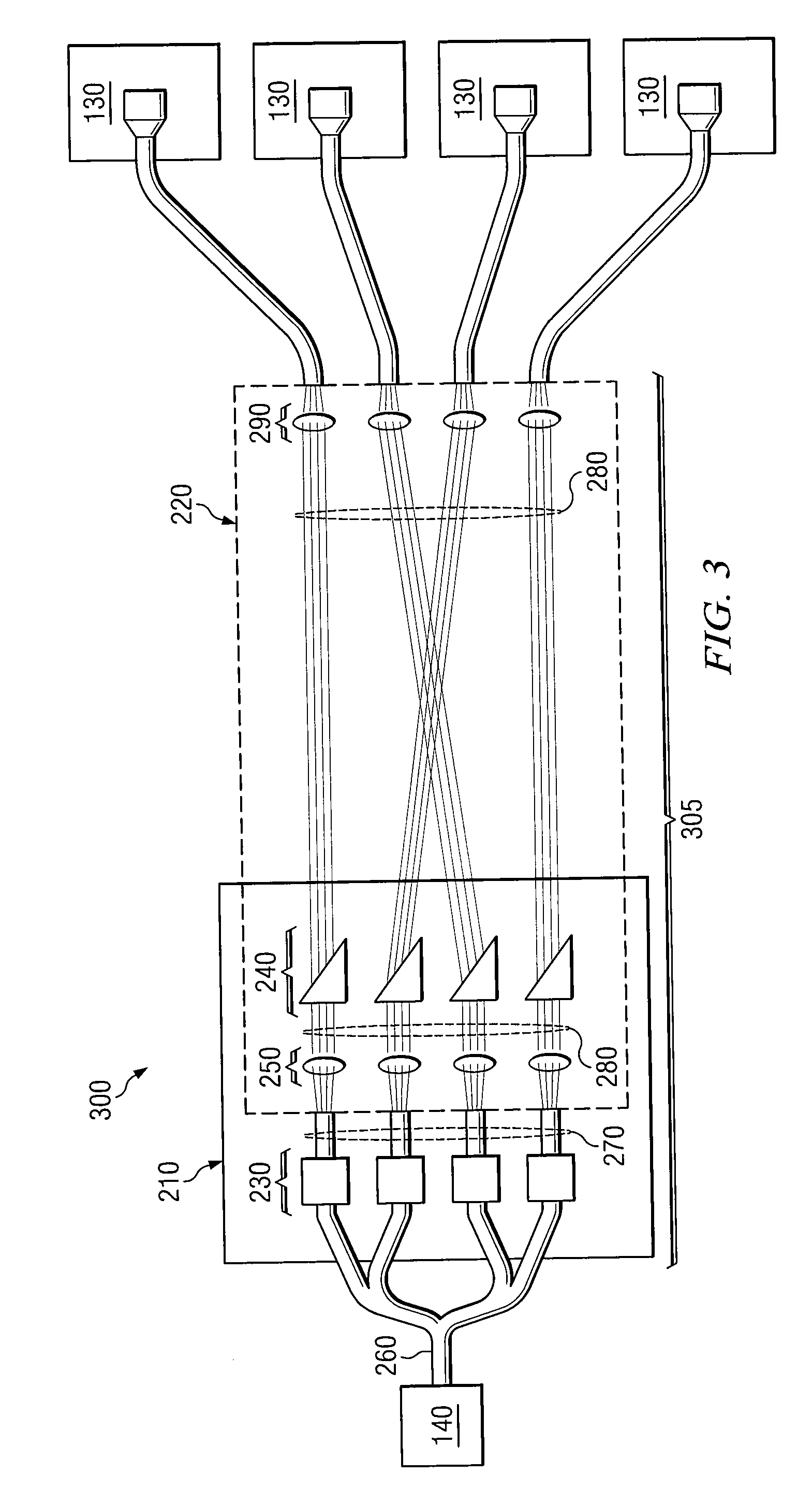 Dynamic Reconfigurable Optical Interconnect System