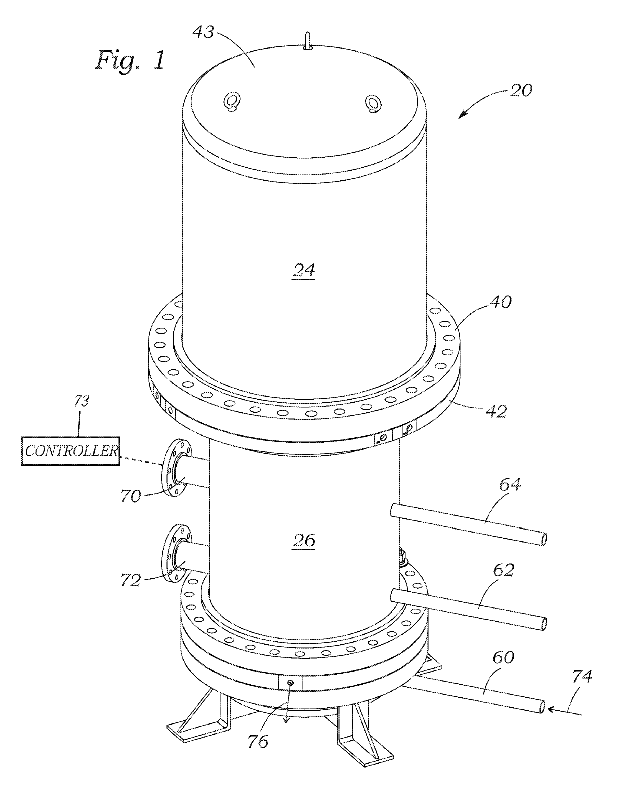 High pressure fuel gas pump