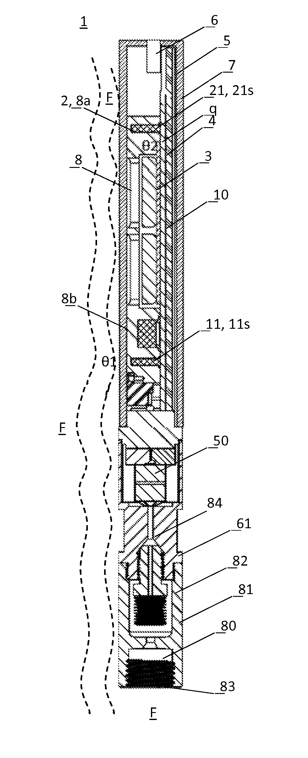 Wellbore wireless thermal conductivity quartz transducer with waste-heat management system