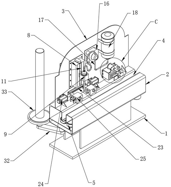 Full-automatic boar semen filling machine