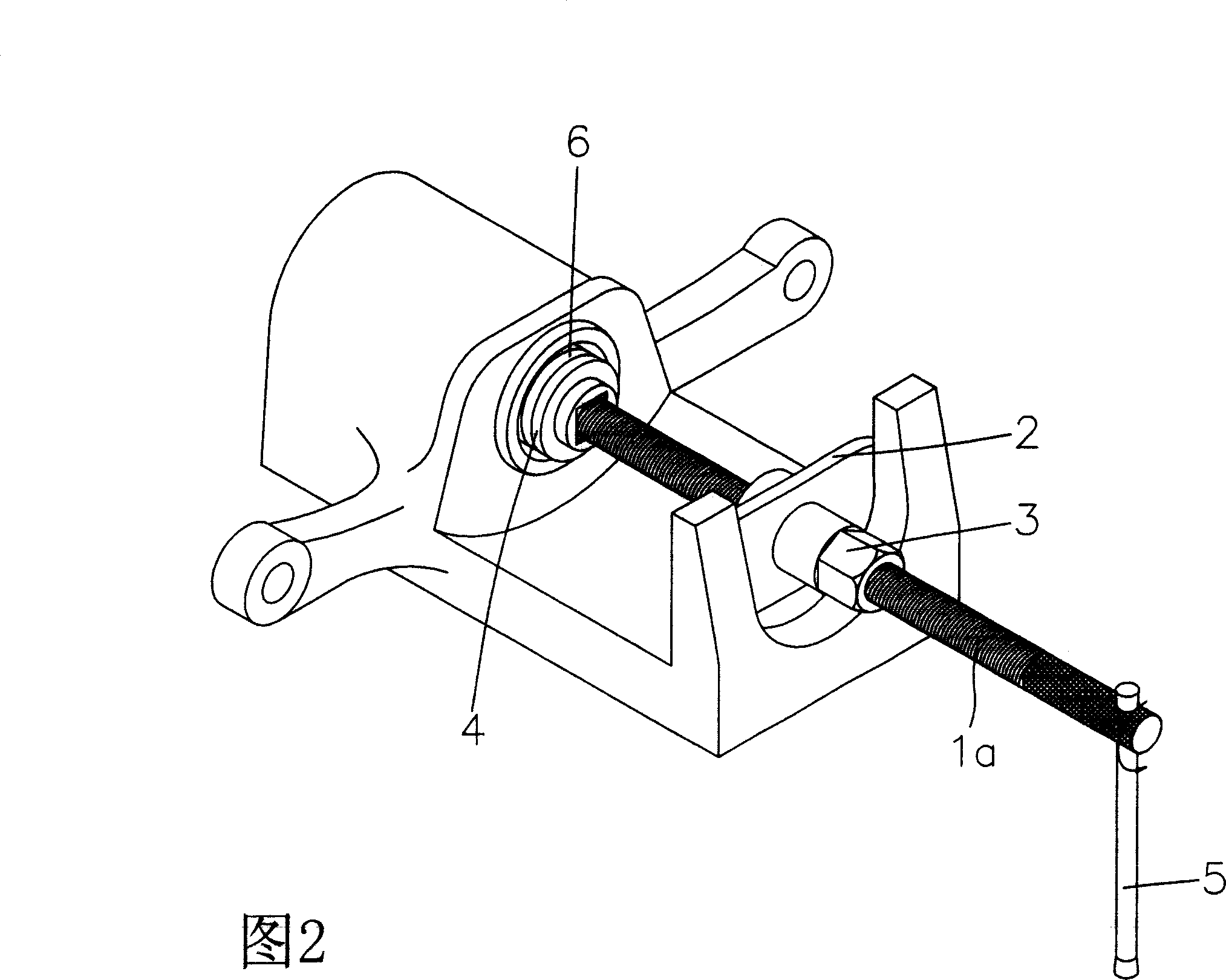 Pump-adjuster of braker with pressure-releasing valve