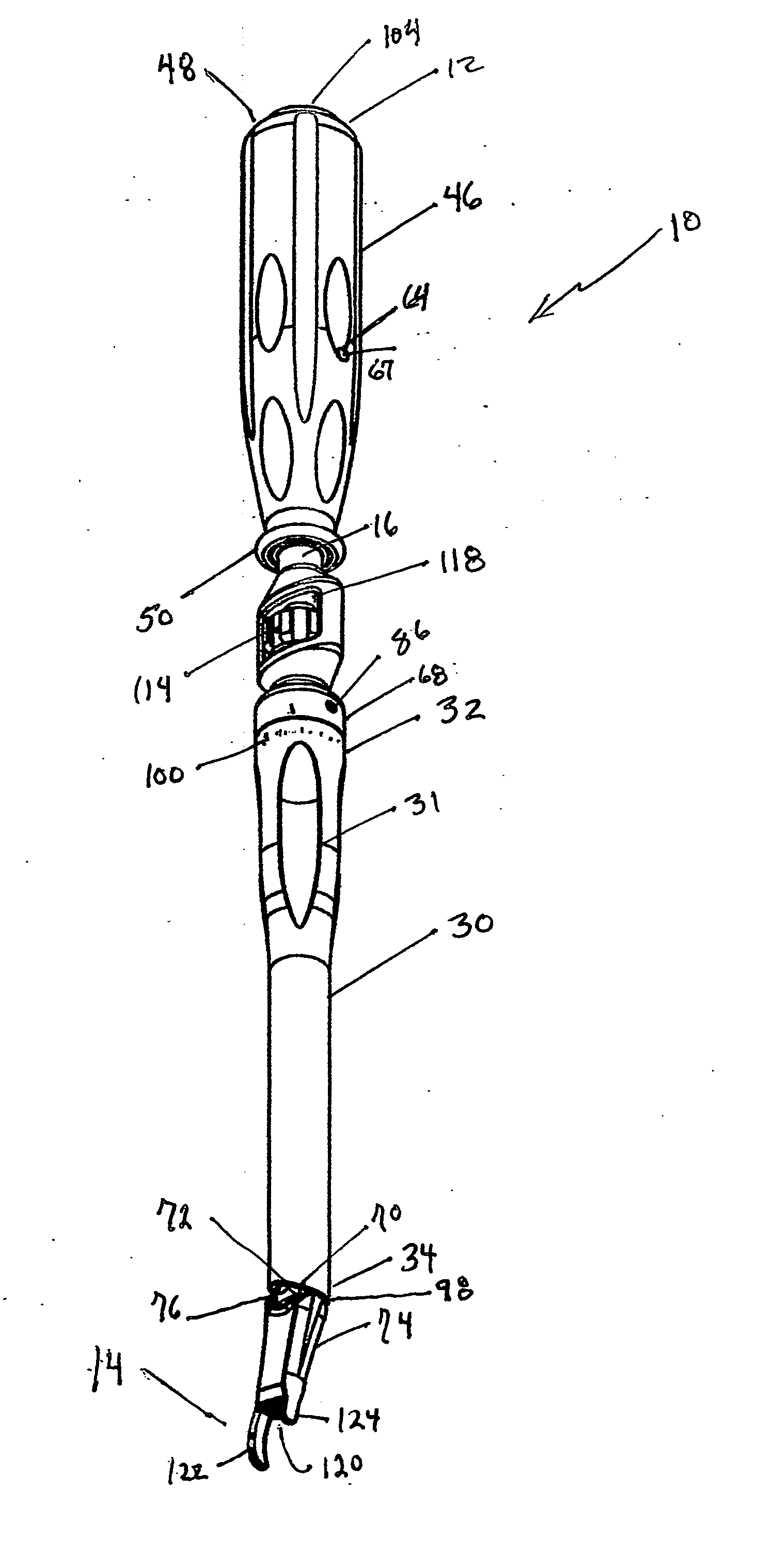 Adjustable interbody introducer device and method