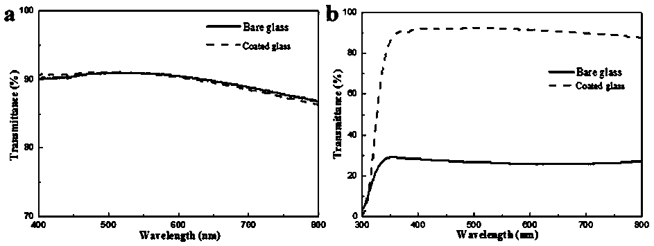 Preparation method of hydrophilic anti-fog film with wear resistance and frost resistance