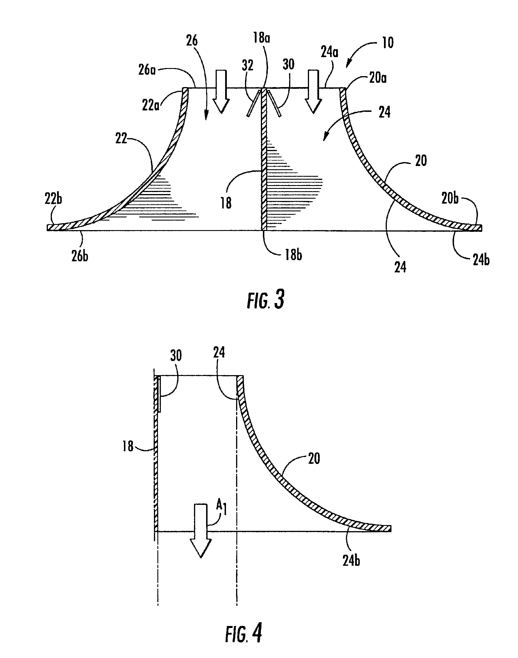 Air duct outlet with single vane air stream direction control