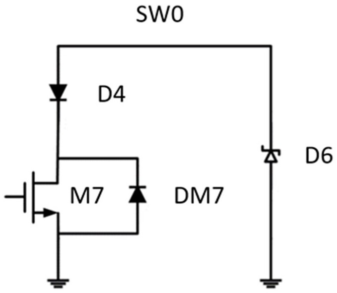 A circuit that can reduce the working voltage