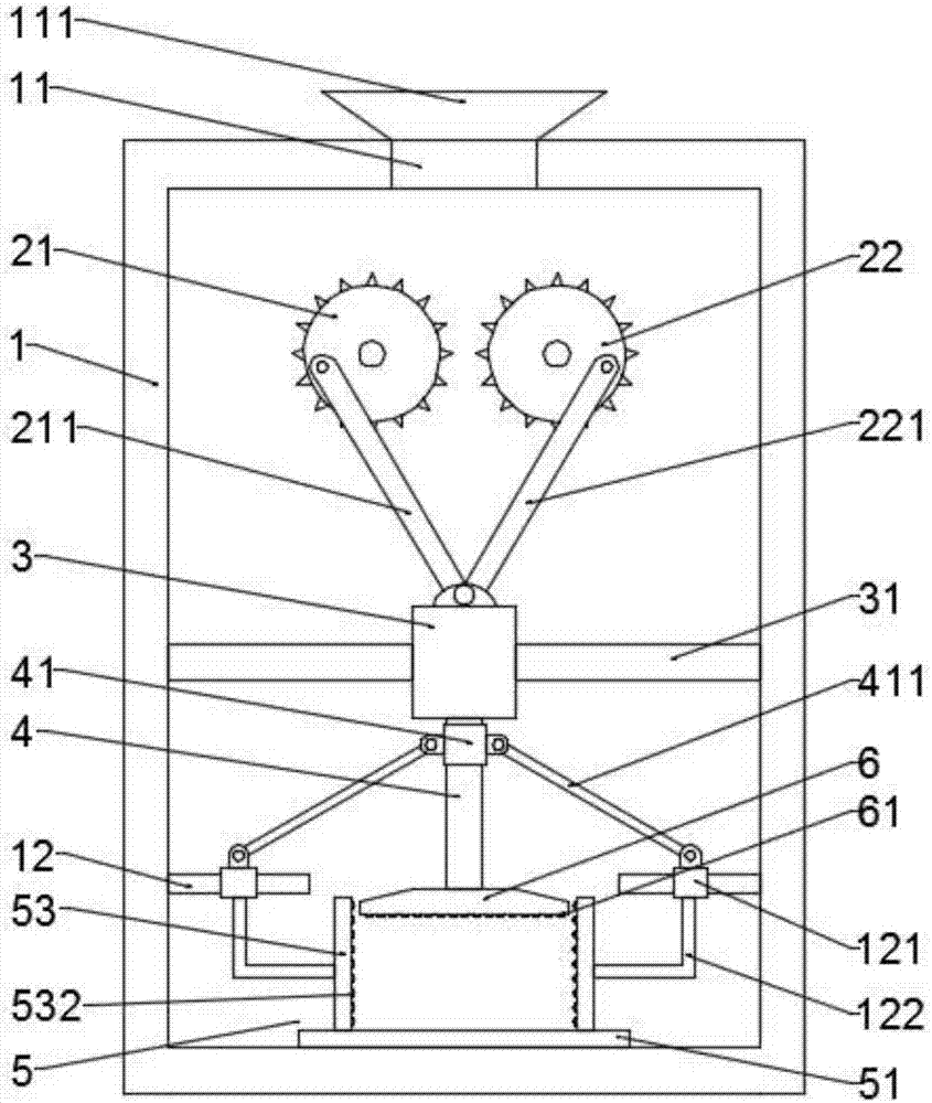 Multi-stage efficient stone breaking device