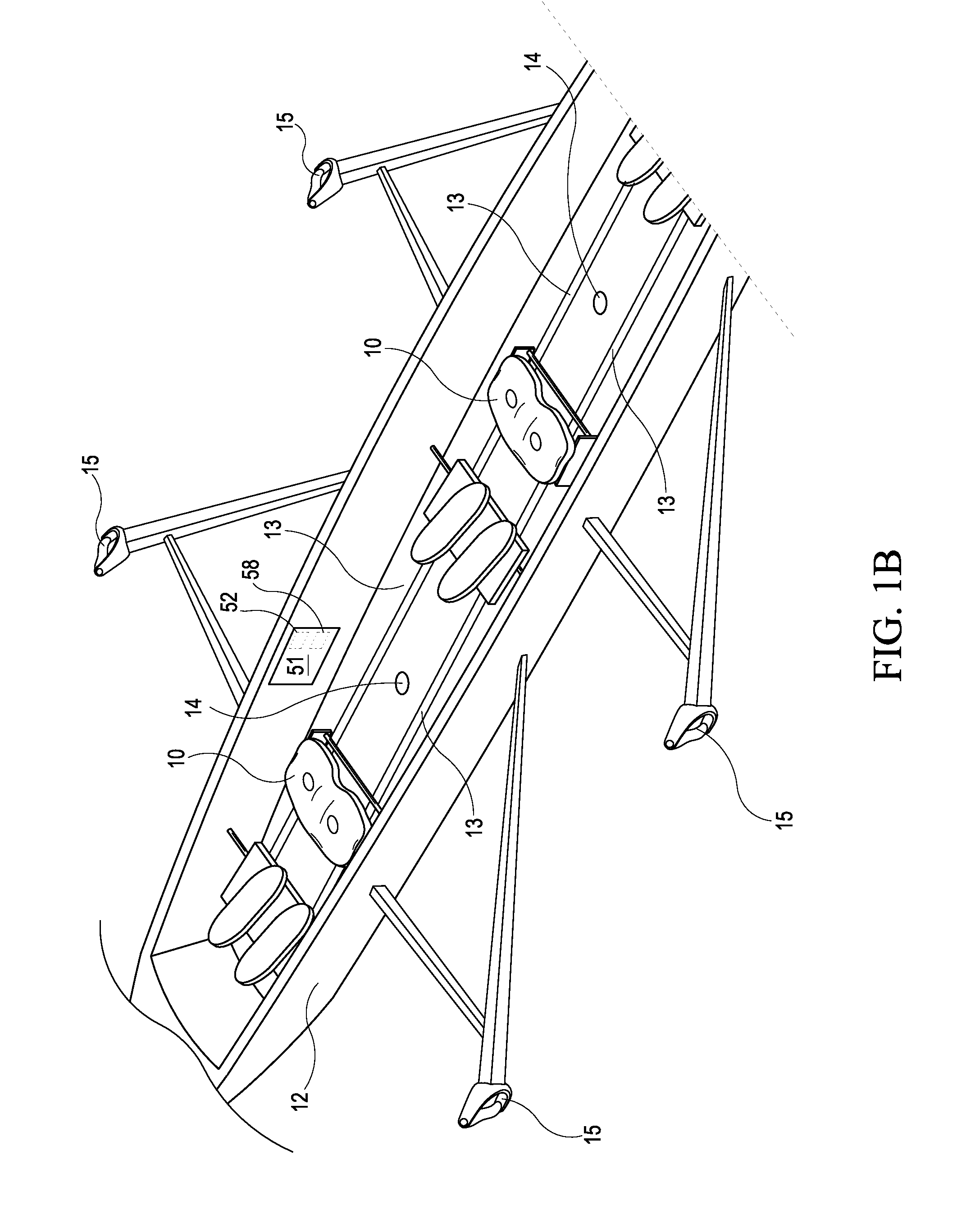 Device for capturing, transmitting, and displaying individual rower data