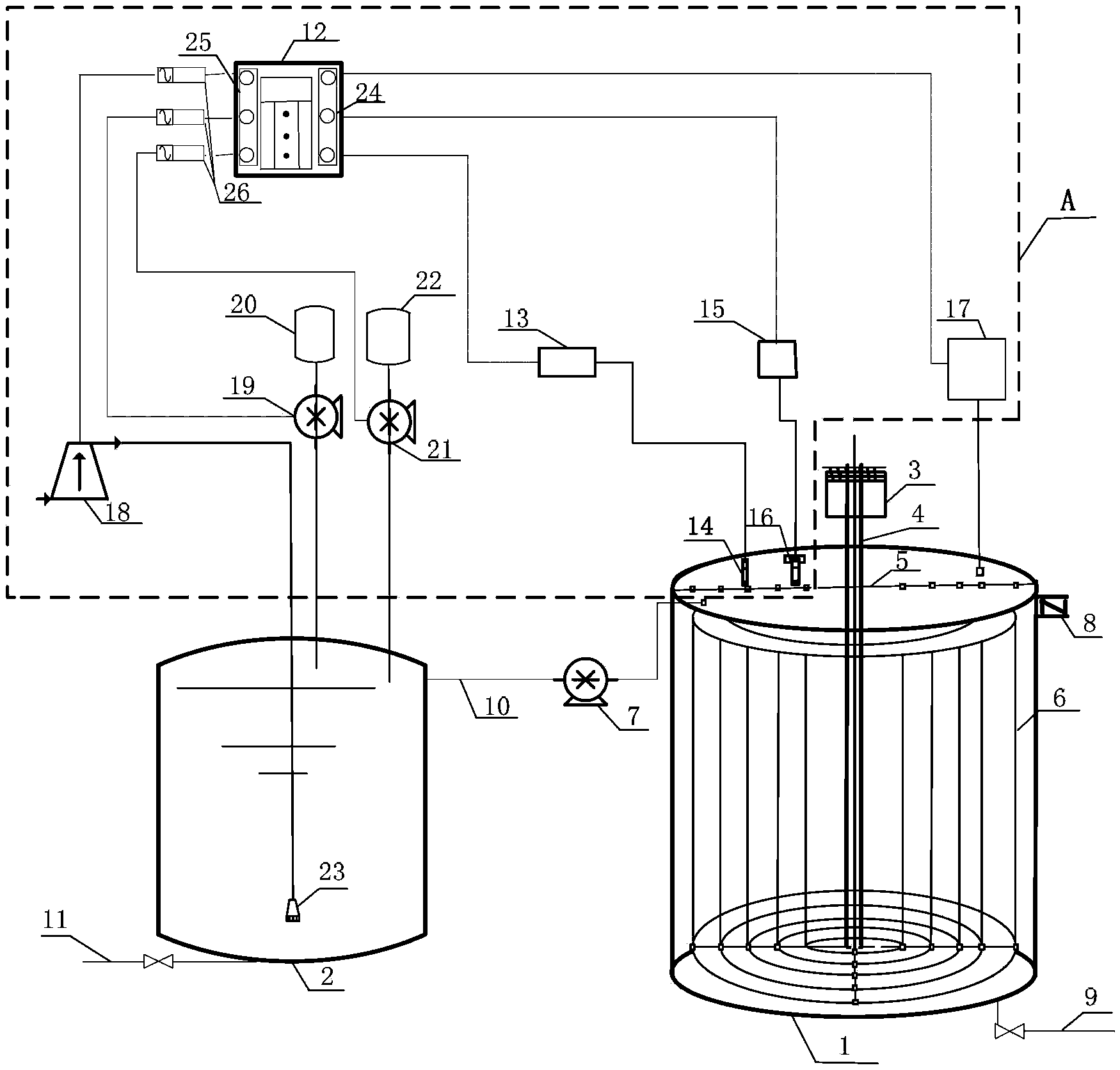 Ammonia oxidizing bacterium enriching device and method suitable for purifying micro-polluted water and application of ammonia oxidizing bacterium enriching device and method