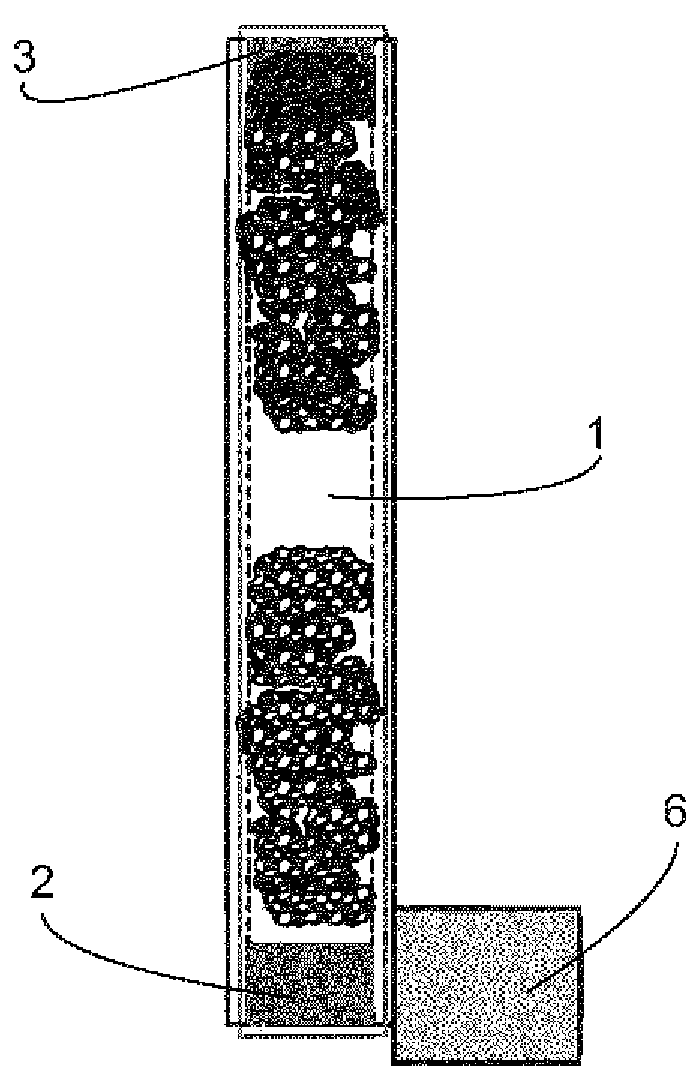 Continuous conveyor for transporting heavy bulk material or articles