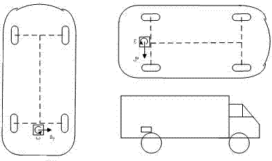 Vehicle weight measuring method based on GPS (Global Position System) and inertial sensor