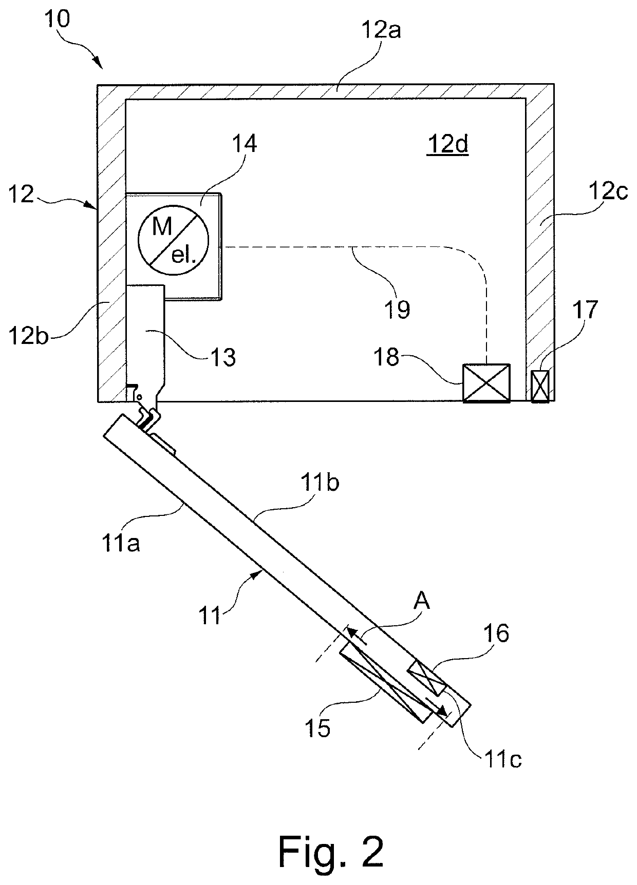 Method for manufacturing a sensor for a part of a piece of furniture