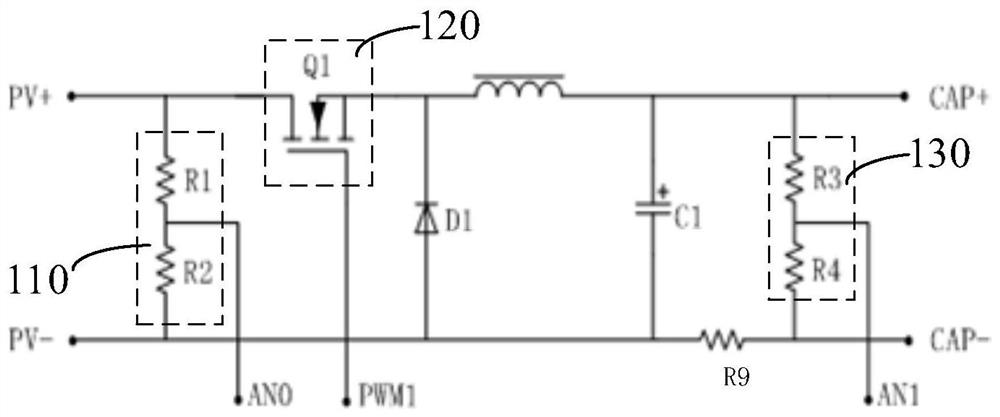 Photovoltaic street lamp control device and photovoltaic street lamp equipment