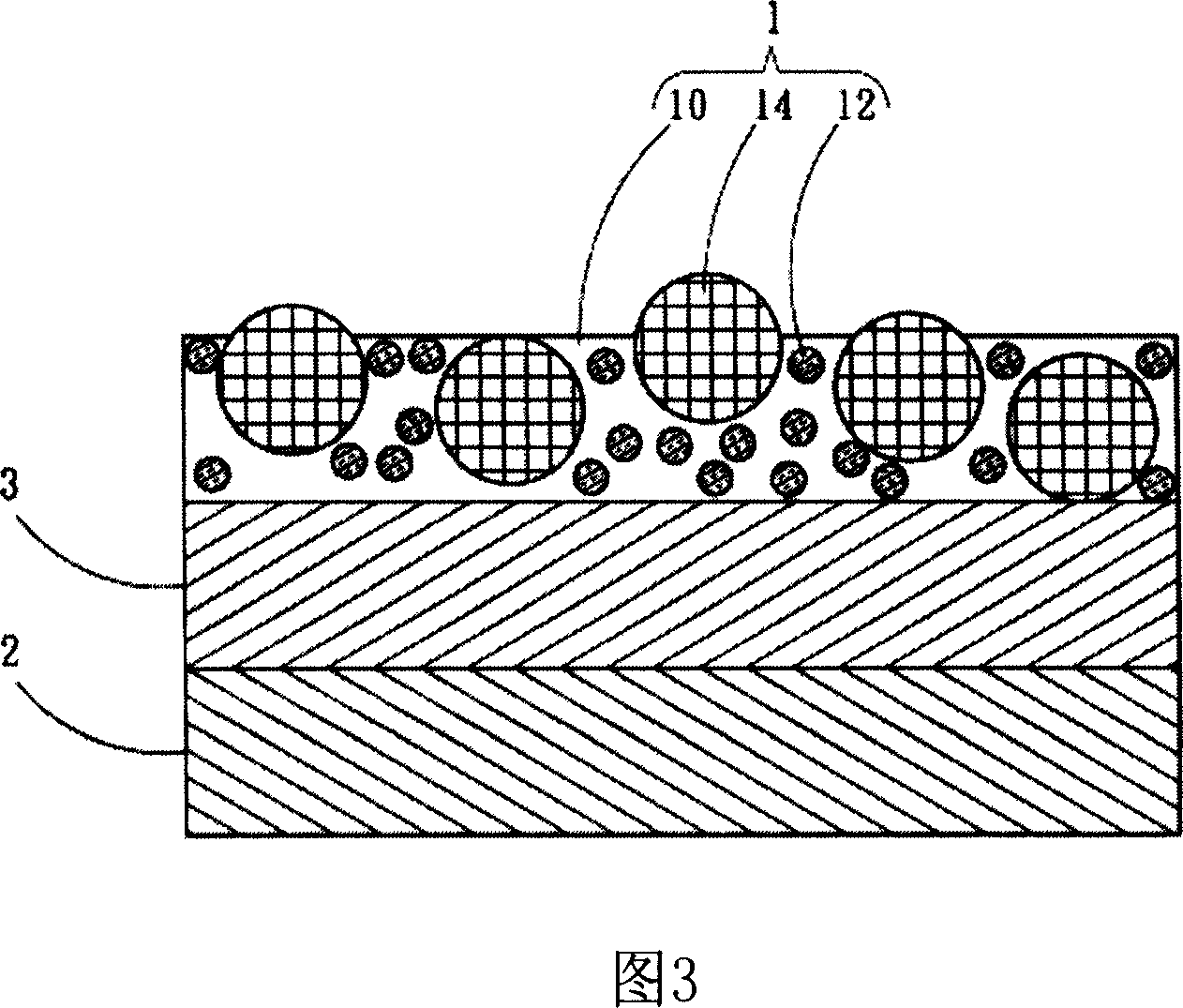 Film against dazzle and reflection and polarized board and display device therewith