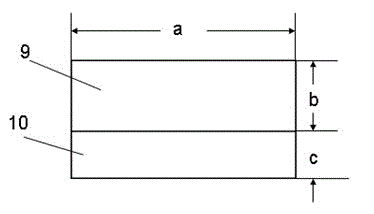 Laser shock treatment device taking flowable liquid as energy absorption layer