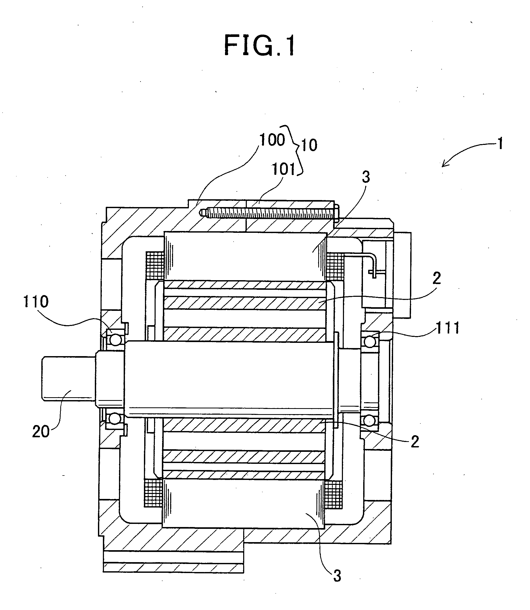 Stator for electric rotating machine