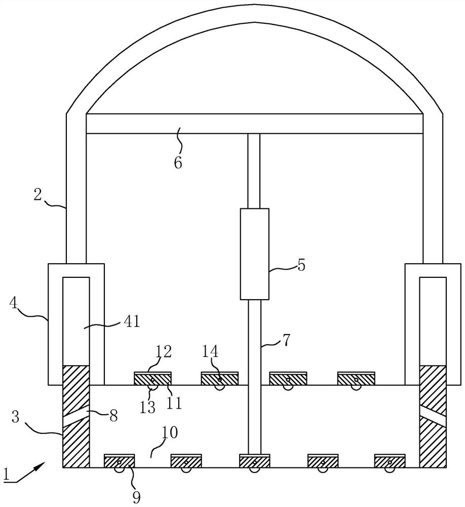 Medium and high-rise building lighting system