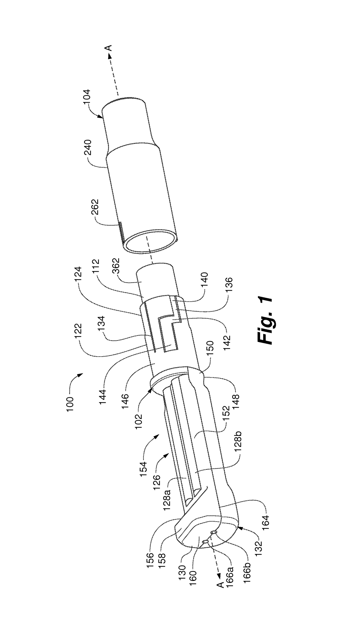Multi-stage oral-fluid testing device
