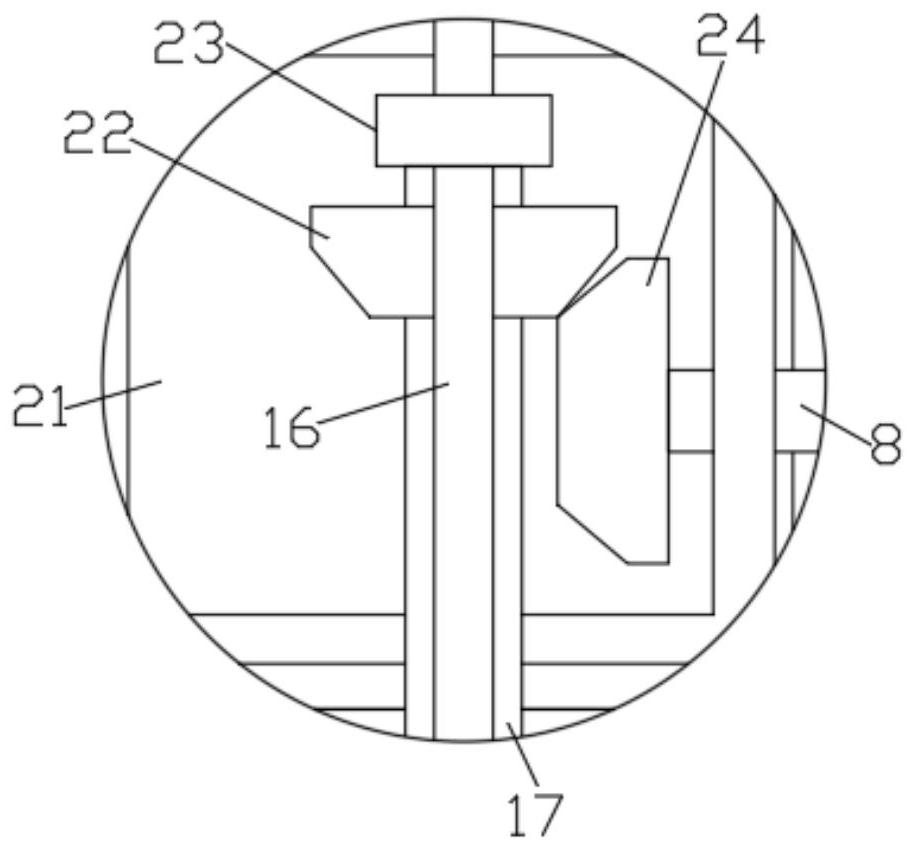 Sample container heating device and nucleic acid extraction equipment for nucleic acid extraction equipment