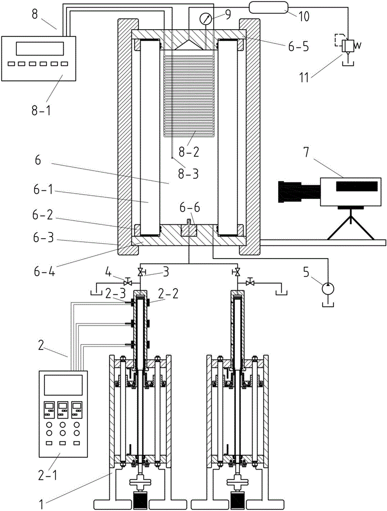 Submarine hydrothermal exhalation simulation device having observation function