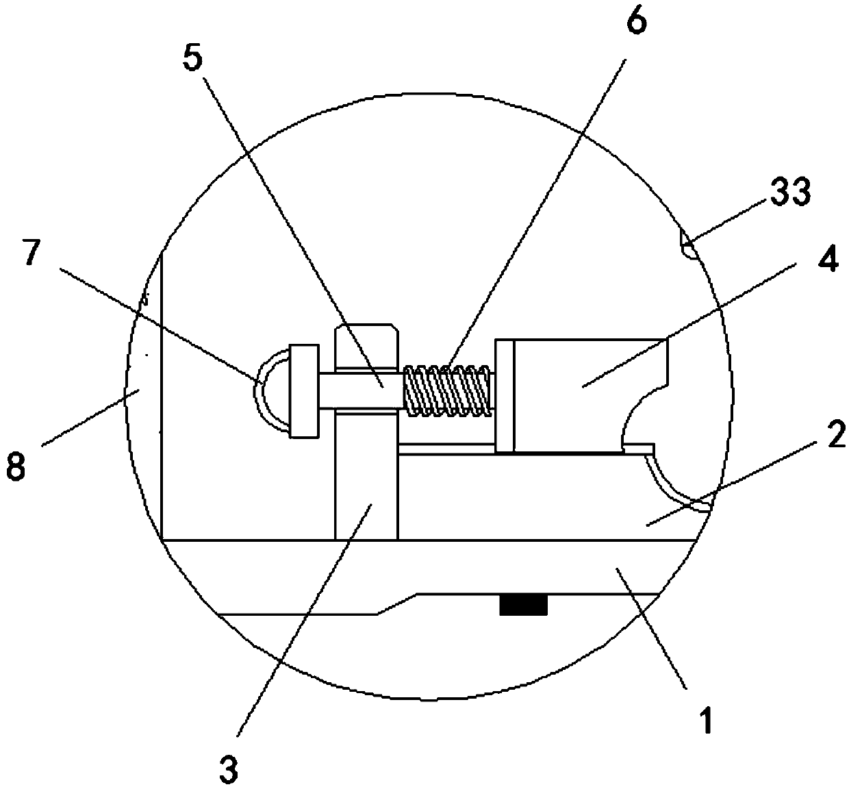 Die-casting machine convenient to disassemble and convenient to clean