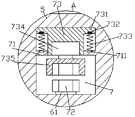 A safe connection device for electric welding machine