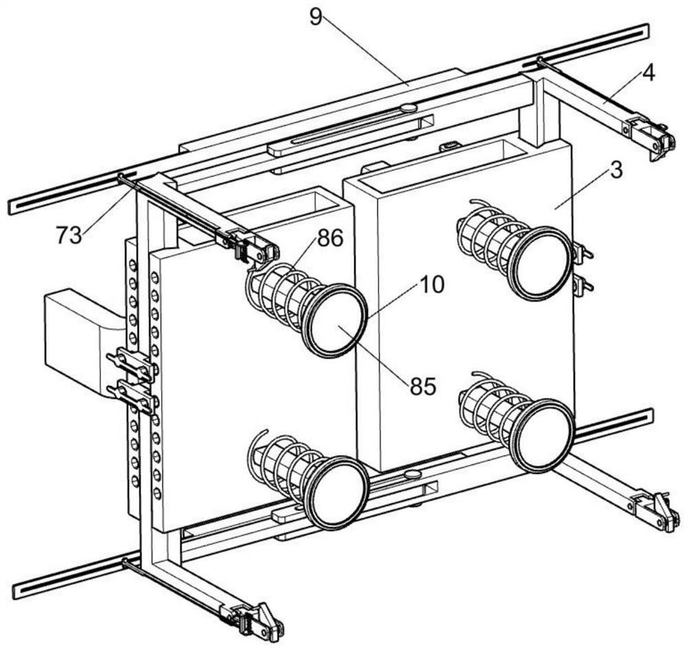 A non-ferrous metal forging drawing device