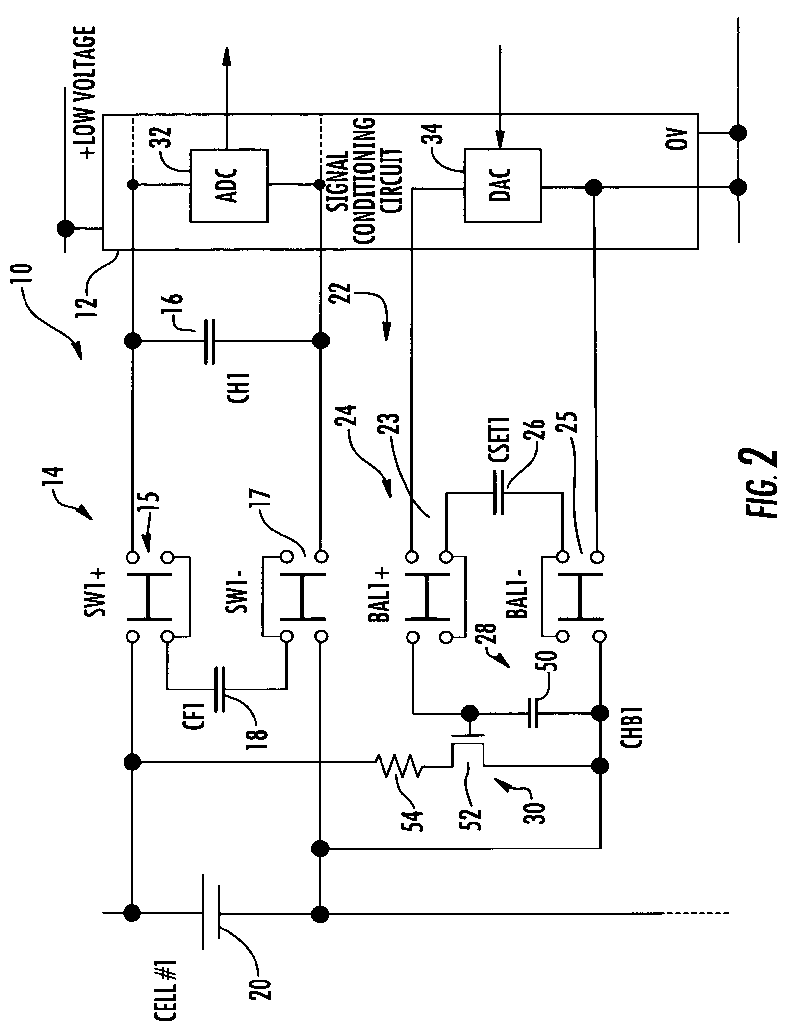 Galvanically isolated charge balance system