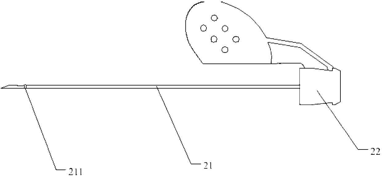 Secure type indwelling and shielding cap