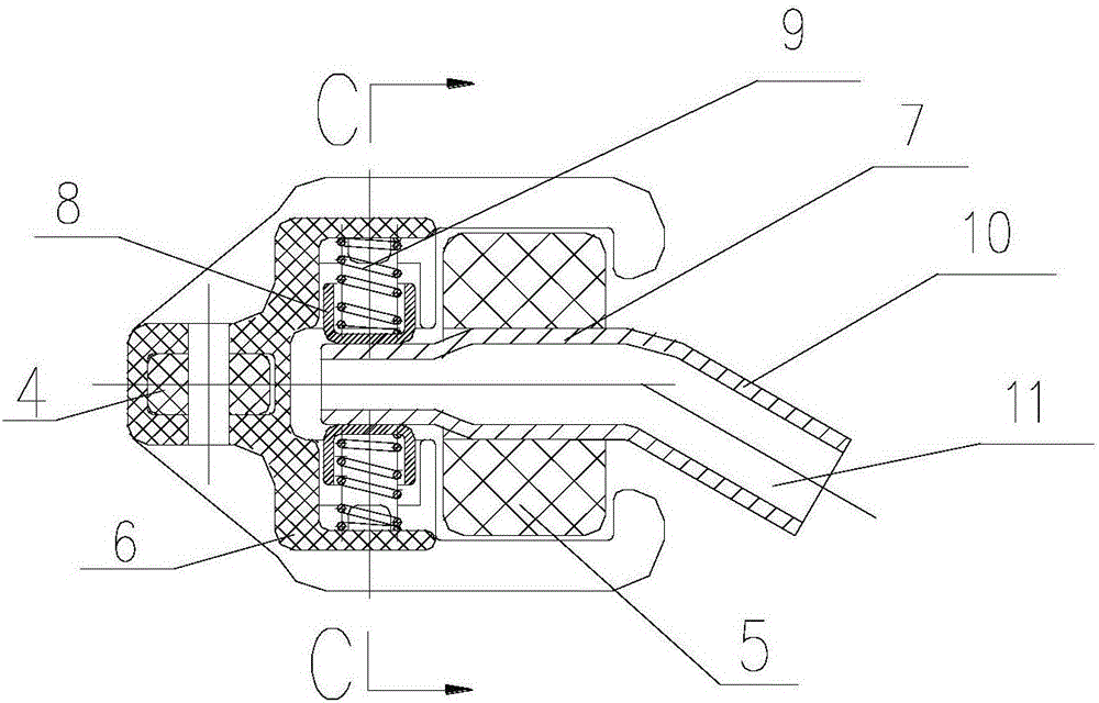 Fixed contact structure of bar-type off-circuit tap-changer