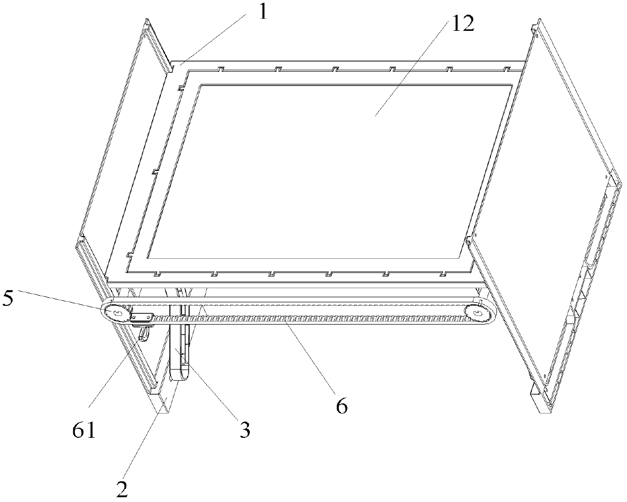 Refrigerator shelf and refrigerator comprising same